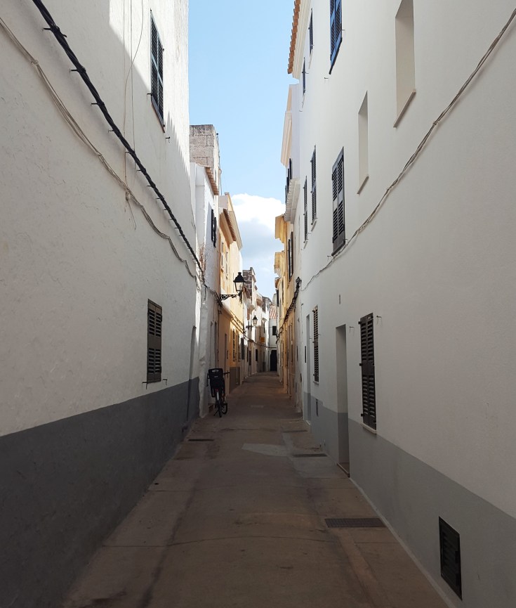 the streets of Ciutadella