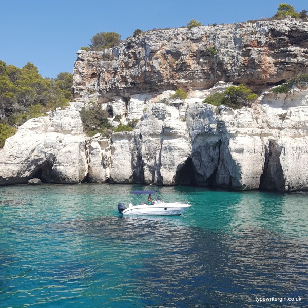 the blues of Menorca