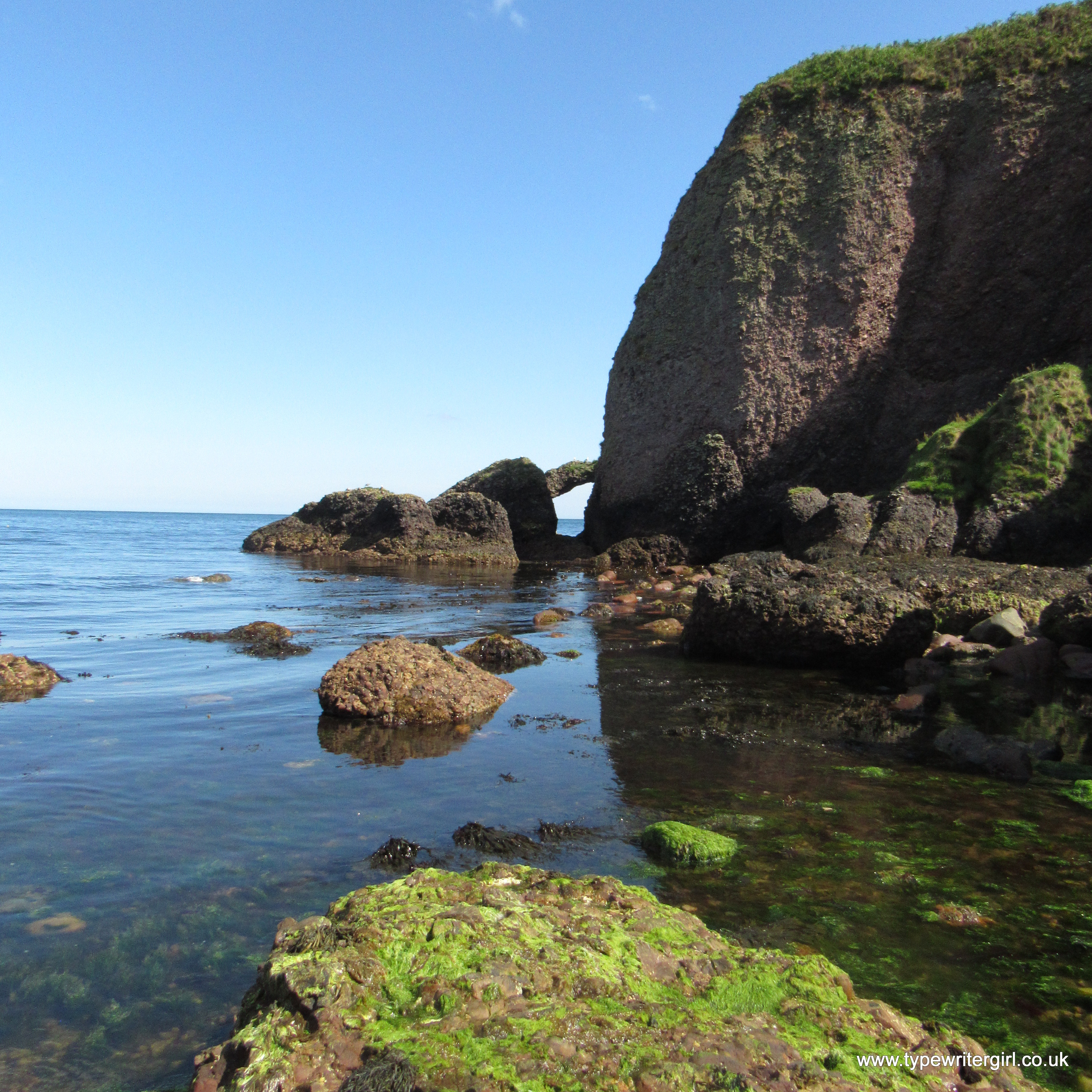 the caves at Cushendun