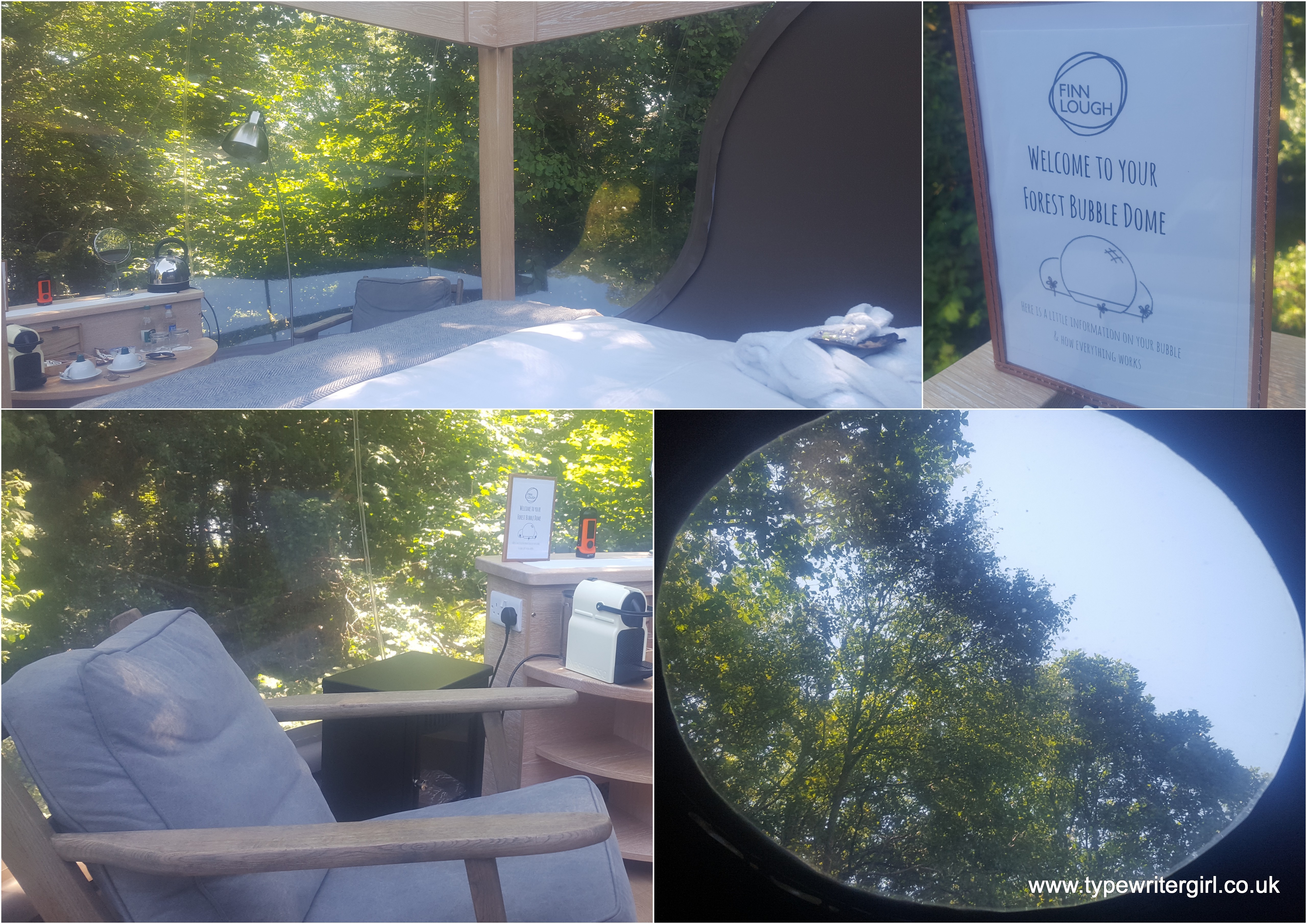 images of the interior of the bubble dome