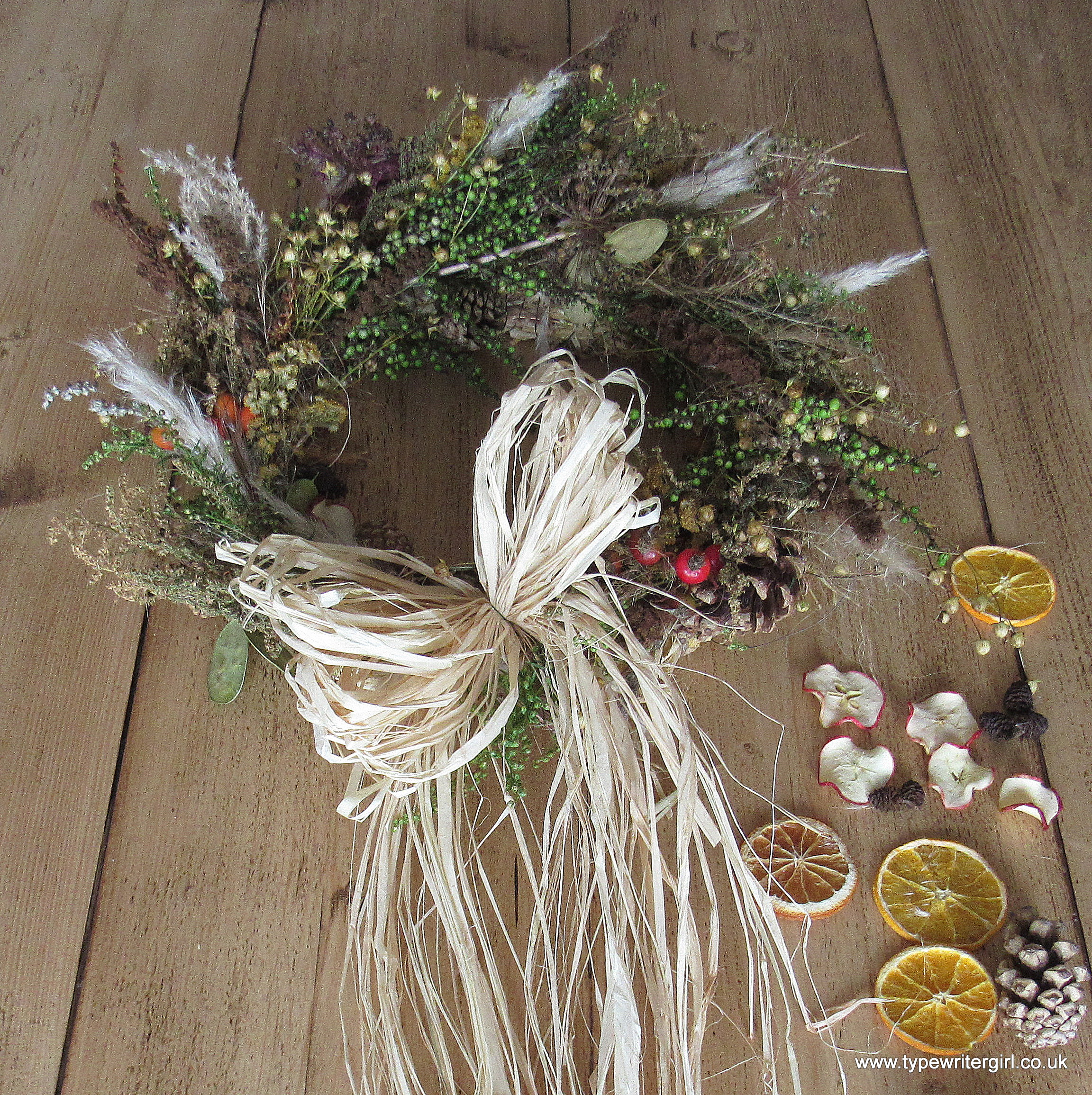 wreath making at Kilcoan Gardens