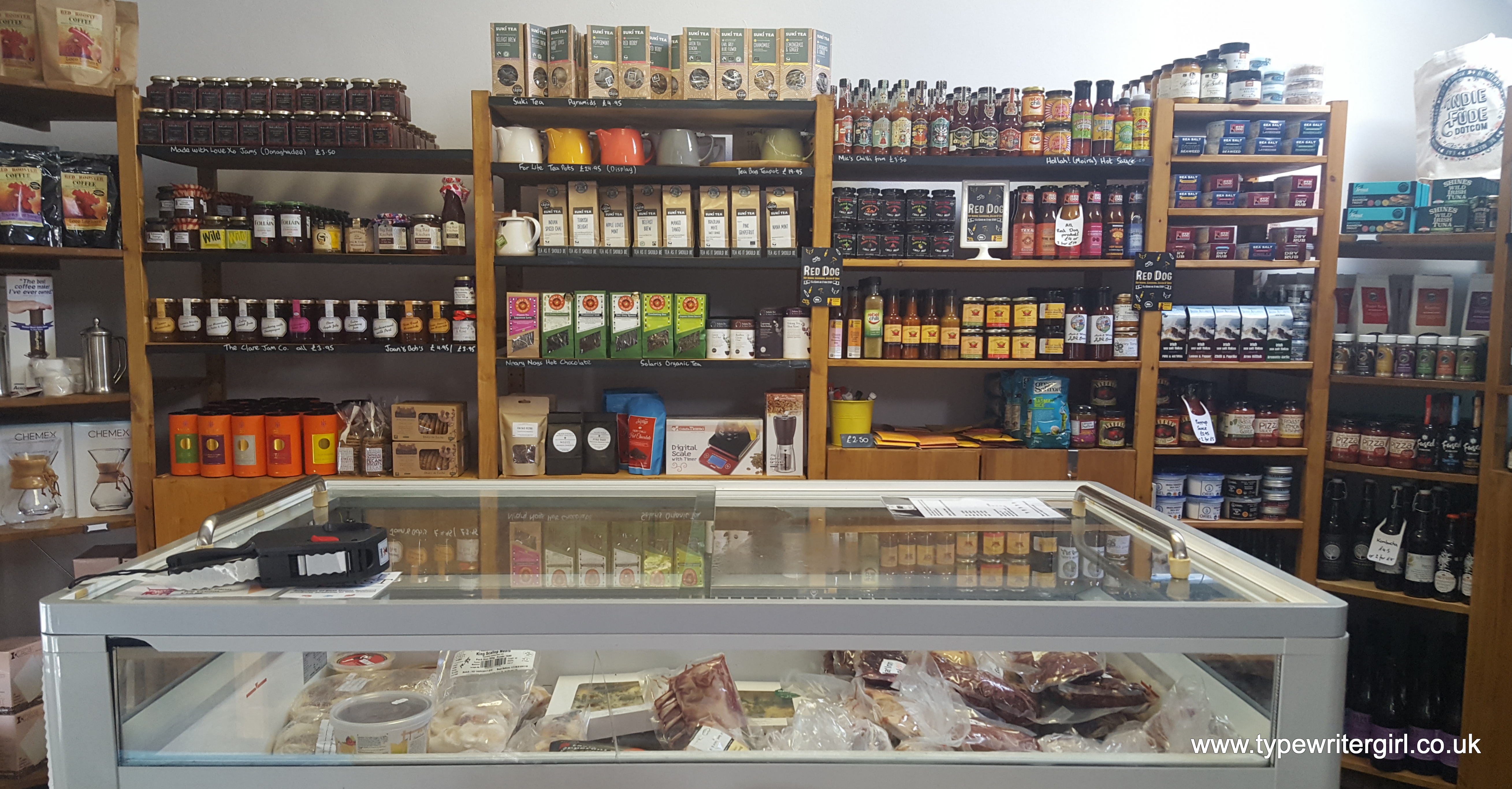 a shop full of foodie delights