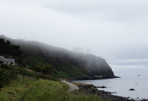 Blackhead Lighthouse in the fog